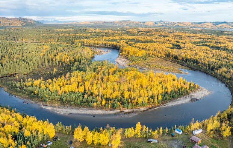 Salcha River State Recreation Site, Alaska, USA